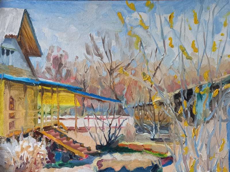 Варфоломеевка Ранней весной