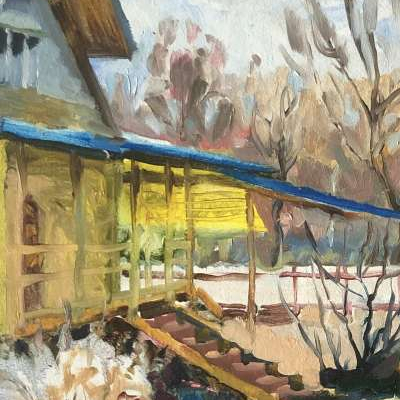 Варфоломеевка Ранней весной