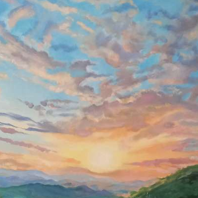 Рассвет в горах