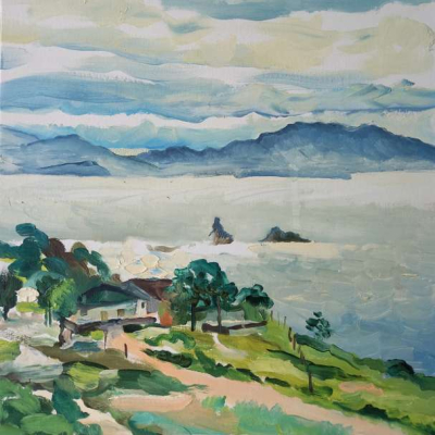 Южно Морской С балкона в частной коллекции